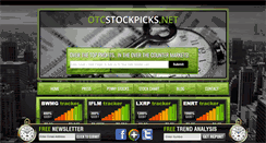 Desktop Screenshot of otcstockpicks.net